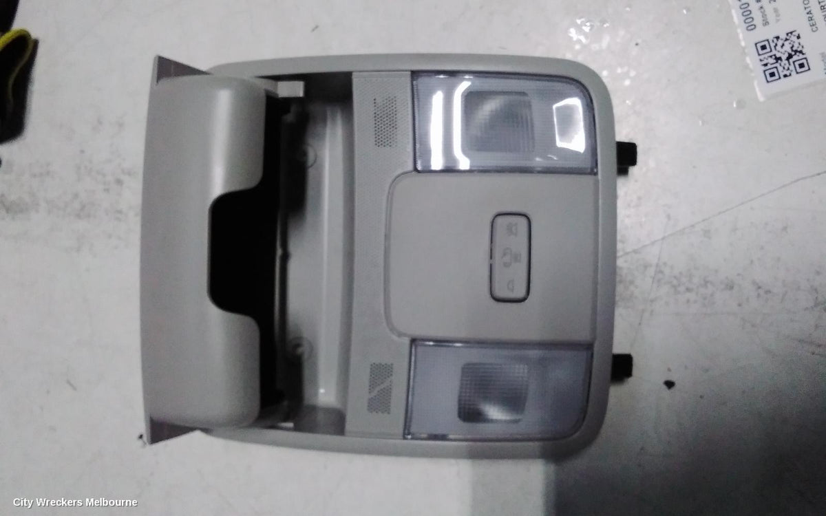 KIA CERATO COURTESY LIGHT, FRONT, NON SUNROOF, W/ SUNGLASS HOLDER TYPE, BD, 04/2018 - 09/2024 - Image 2