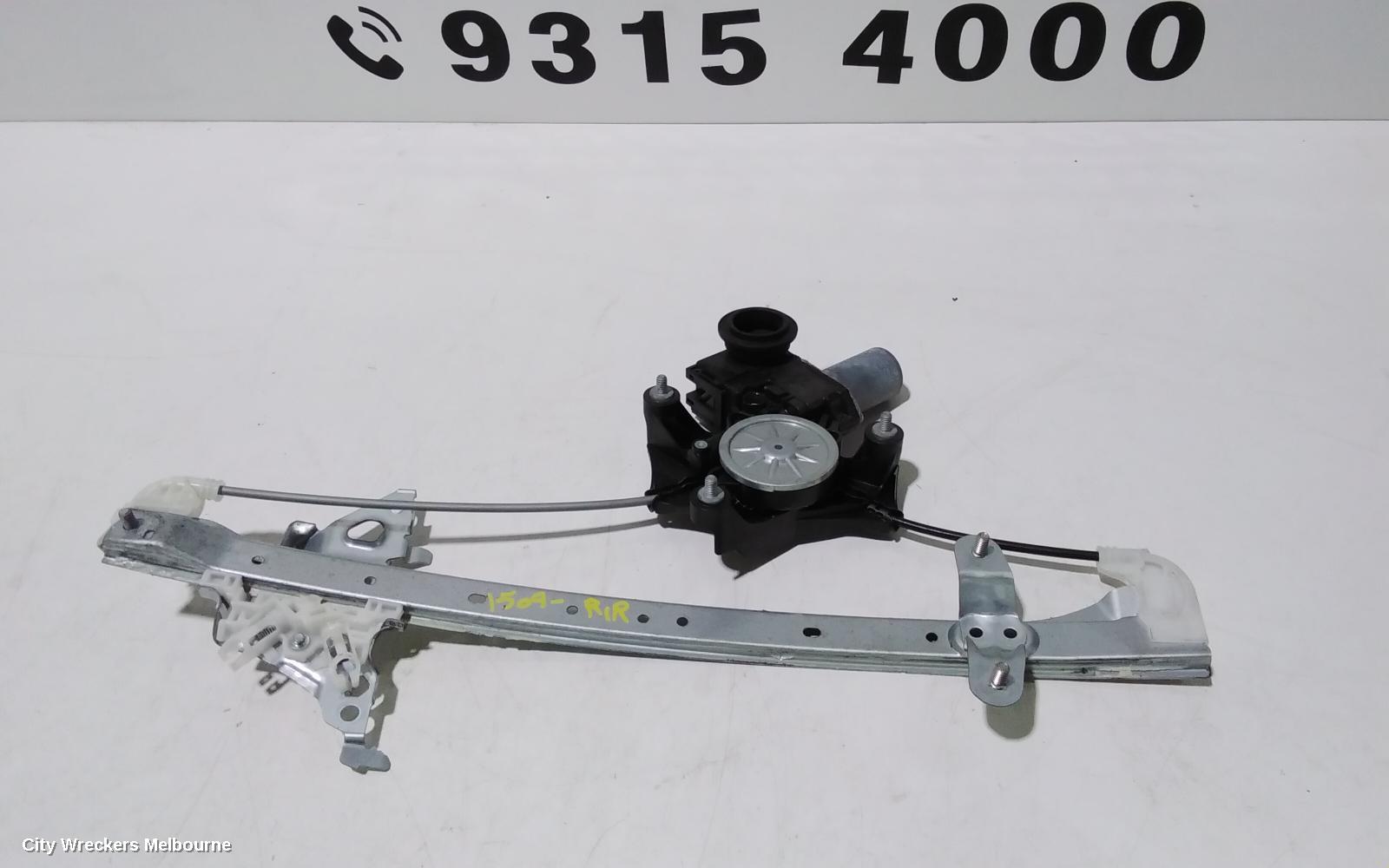 TOYOTA COROLLA RIGHT REAR WND REG/MOTOR, E210, 07/2018 ONWARDS - Image 2