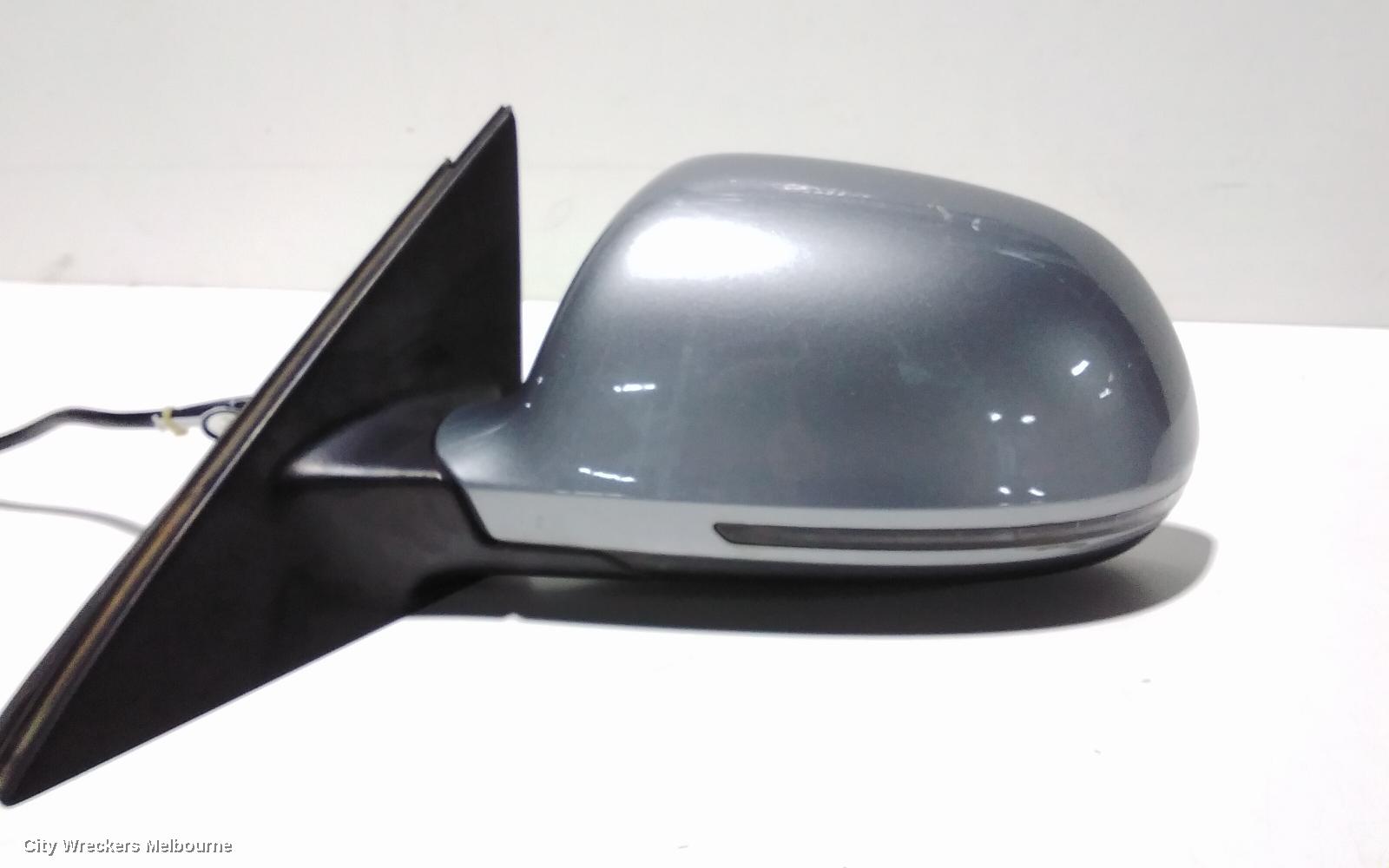 AUDI A4 LEFT DOOR MIRROR, B8 8K, A4, MANUAL FOLD, NO LANE CHANGE ASSIST TYPE, 1 PLUG (6 WIRE), 02/2008 - 05/2009 - Image 2