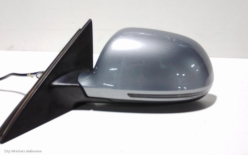 AUDI A4 LEFT DOOR MIRROR, B8 8K, A4, MANUAL FOLD, NO LANE CHANGE ASSIST TYPE, 1 PLUG (6 WIRE), 02/2008 - 05/2009 - Image 2