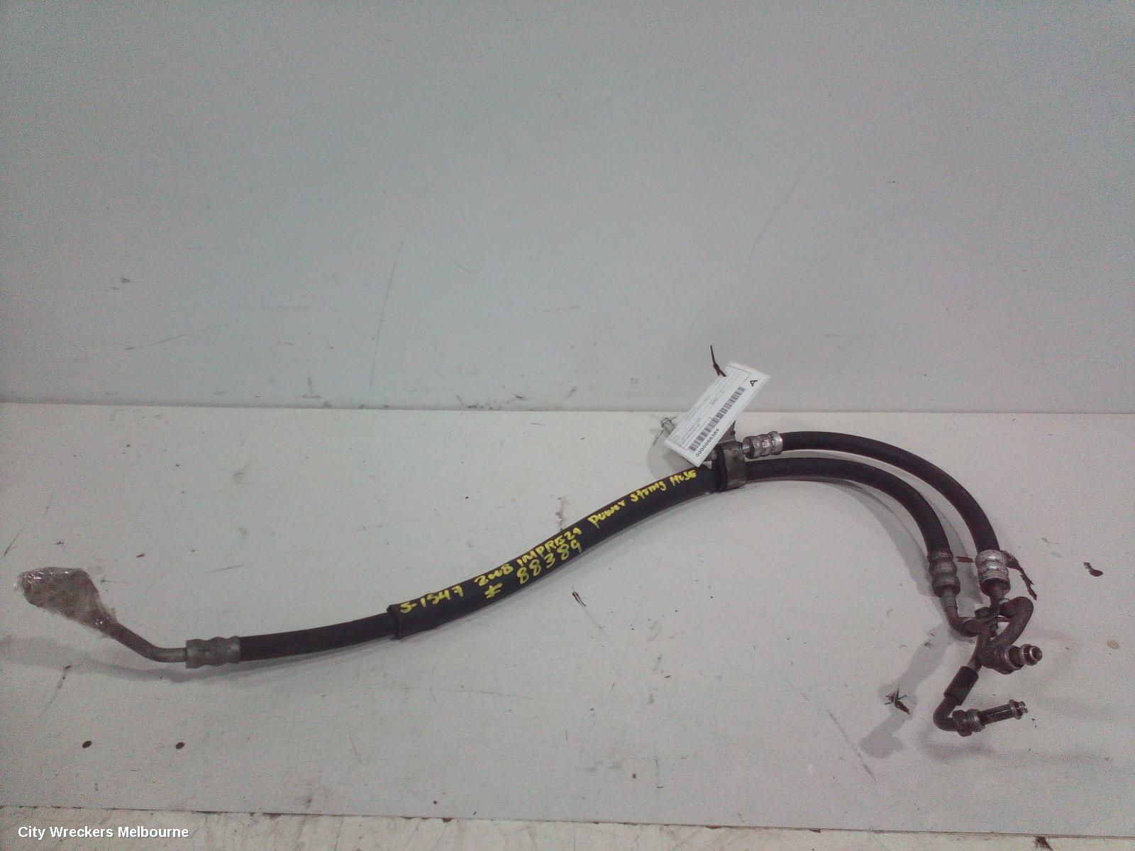 SUBARU IMPREZA POWER STEER HOSE, PETROL, 2.0, EJ20, QUAD CAM VVT, HIGH PRESSURE LINE, G3, 04/2007 - 11/2011 - Image 2