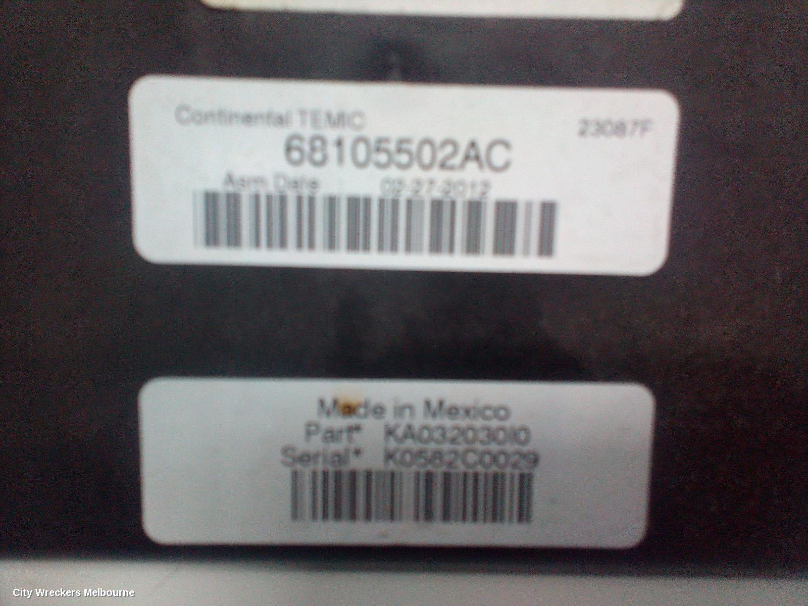 JEEP CHEROKEE FUSE BOX, ENGINE BAY, PETROL, KK, 11/2007 - 10/2012 - Image 3