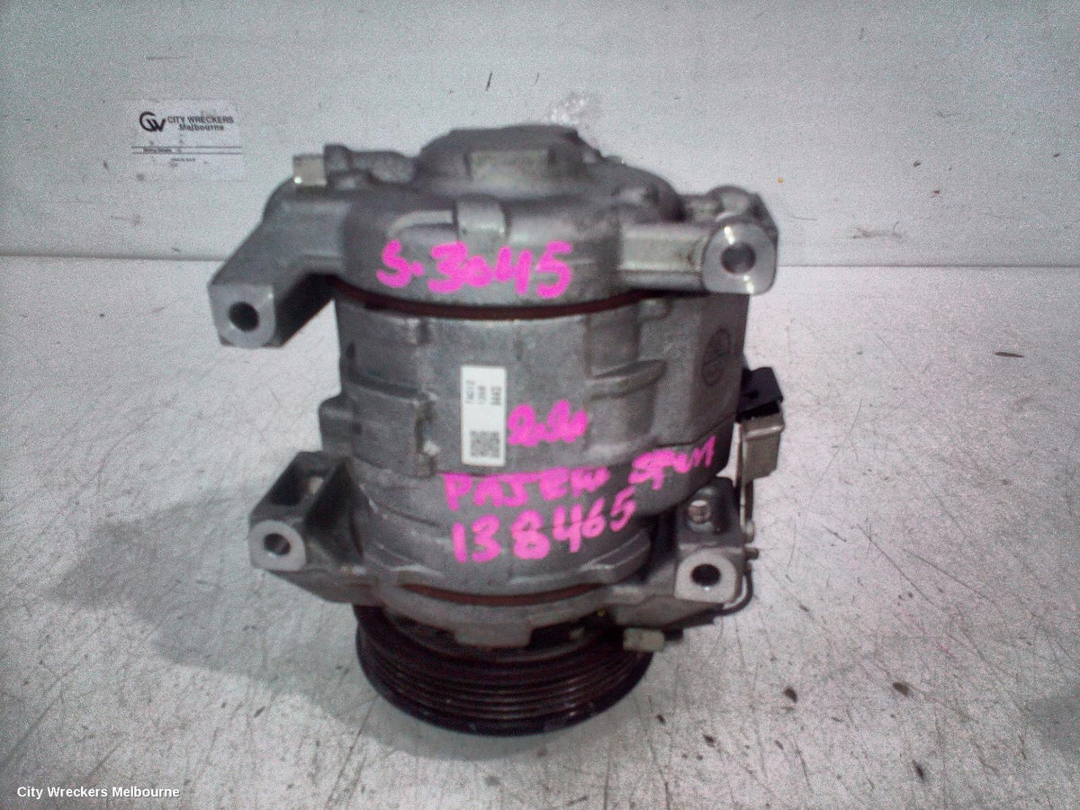 MITSUBISHI PAJERO A/C COMPRESSOR, DIESEL, 2.4, TURBO, 4N15, PAJERO SPORT, QE-QG, 10/2015 ONWARDS - Image 1