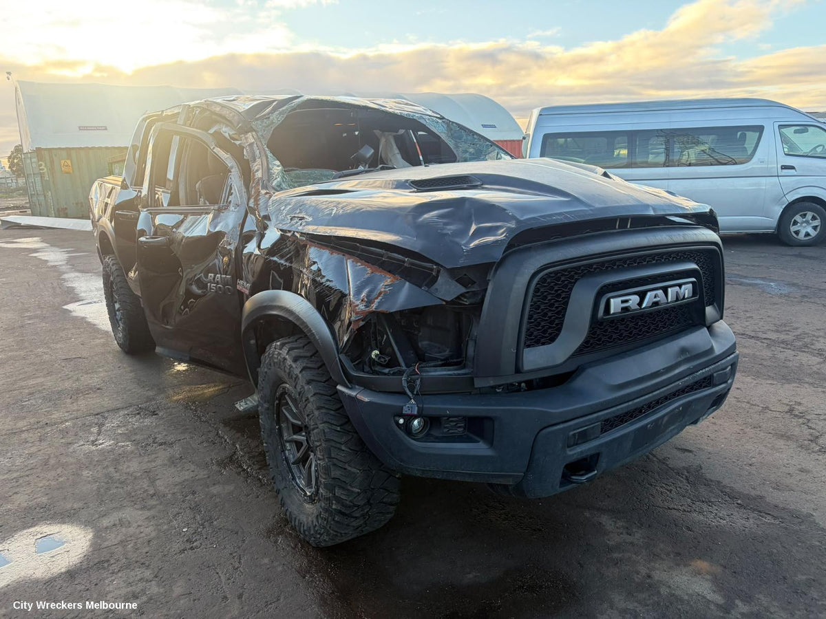 RAM 1500 REAR BUMPER, DS, BUMPER BAR, BLACK, 02/2020 - 12/2023 - Image 1