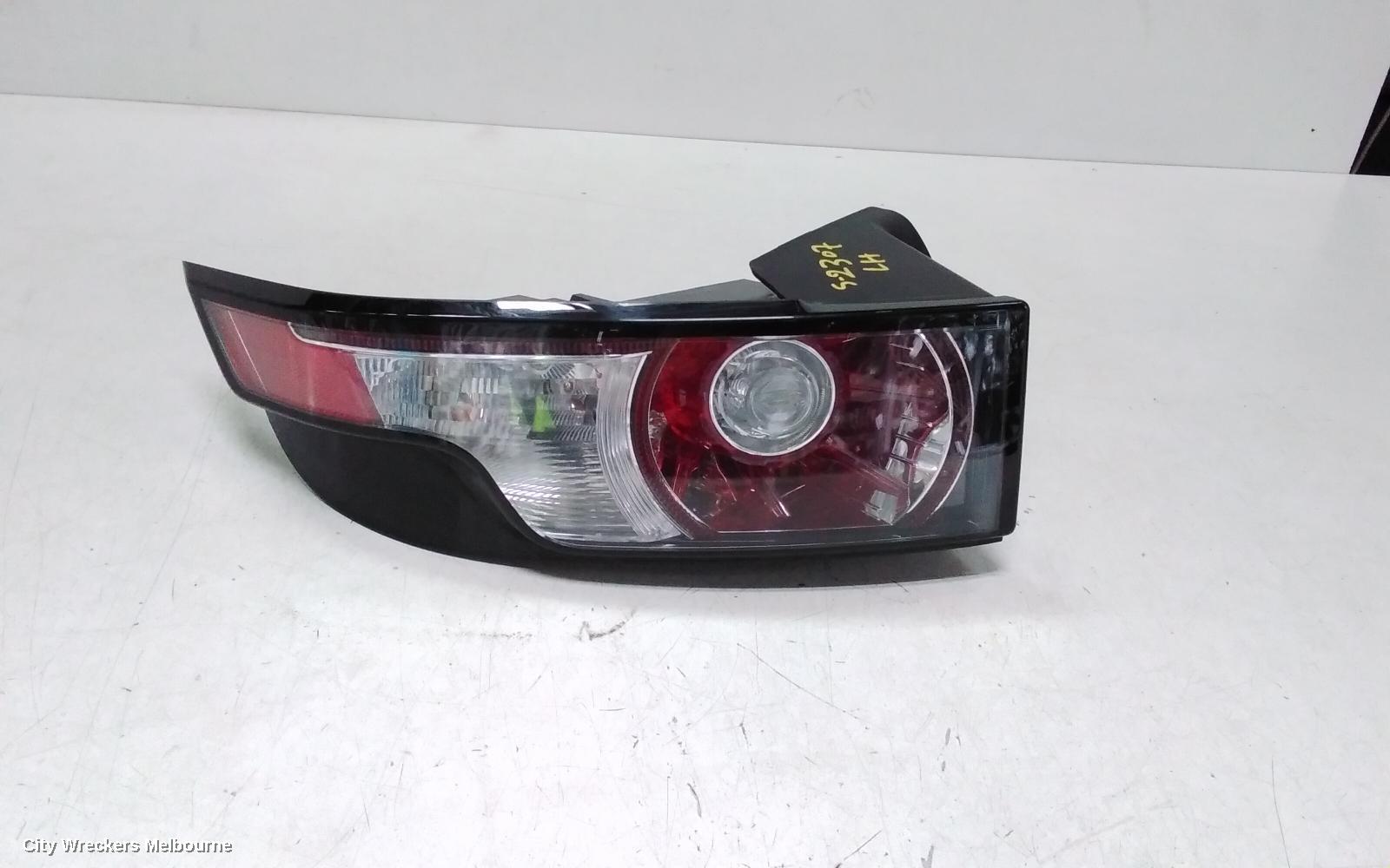 LAND ROVER RANGEROVER EVOQUE LEFT TAILLIGHT, IN BODY, L538, RED/CLEAR TYPE, 11/2011 - 06/2015 - Image 1