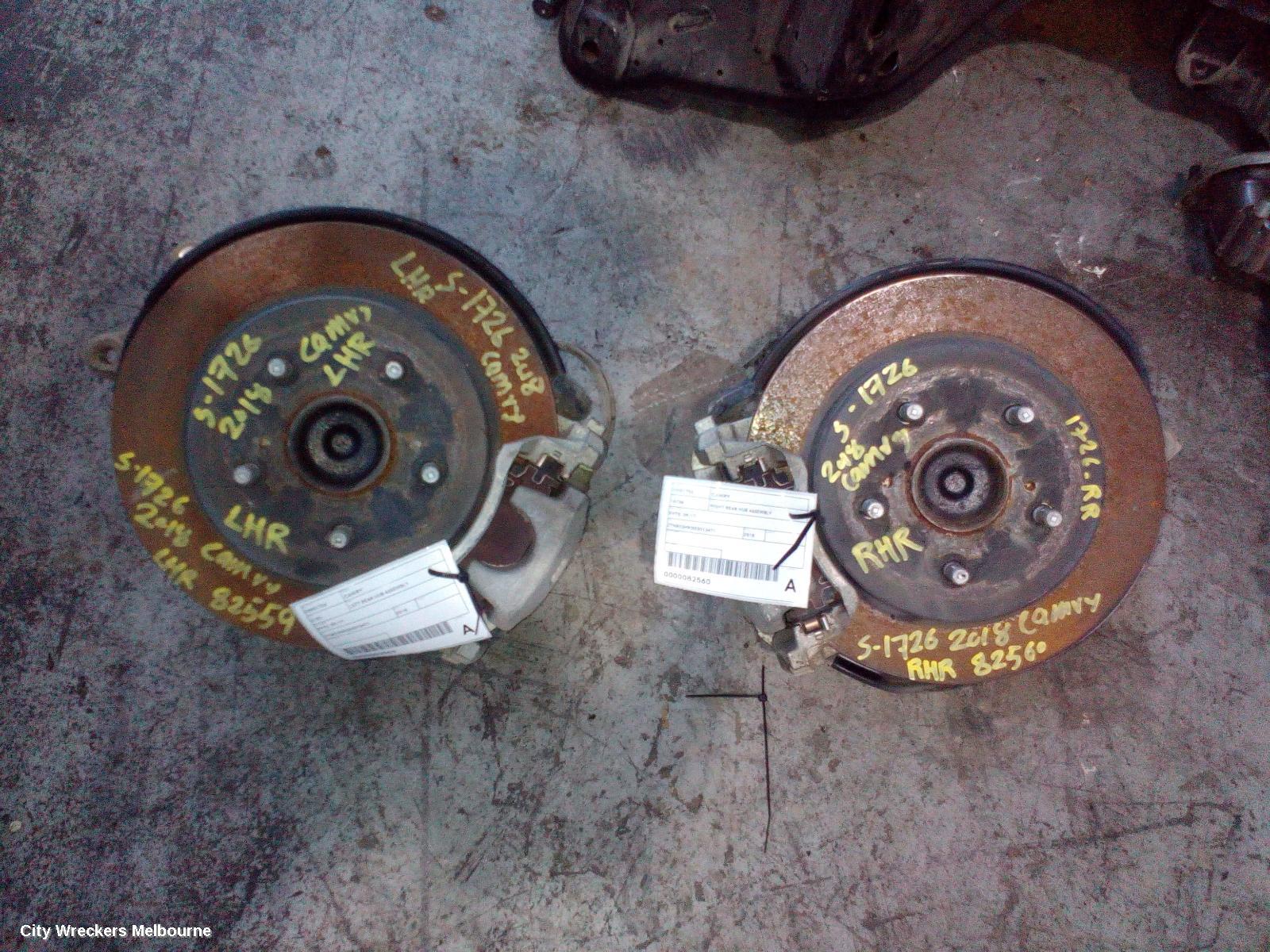 TOYOTA CAMRY LEFT REAR HUB ASSEMBLY, XV70, HYBRID TYPE, 09/2017 ONWARDS - Image 3