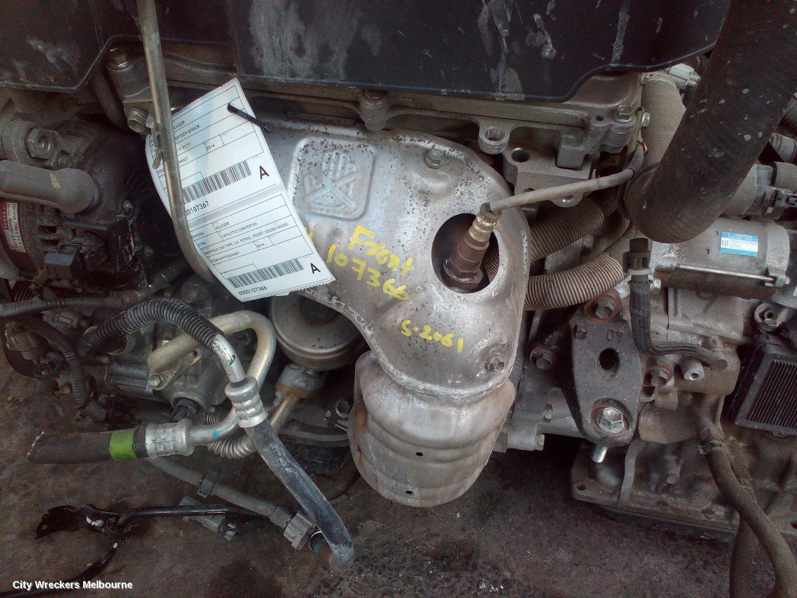 TOYOTA KLUGER CATALYTIC CONVERTER, MANIFOLD-CAT TYPE, 3.5, PETROL, FRONT, GSU50/GSU55, 12/2013 - 10/2016 - Image 1