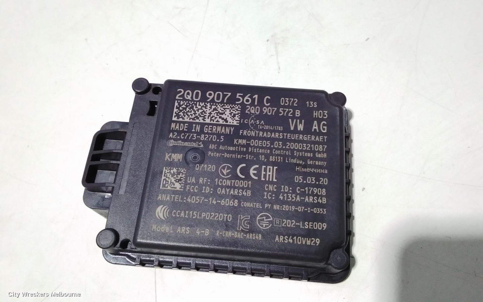 VOLKSWAGEN CRAFTER, SY1, 08/2017 ONWARDS, 2Q0 907 561 C   CRUISE RADAR SENSOR: 89079 - Image 1