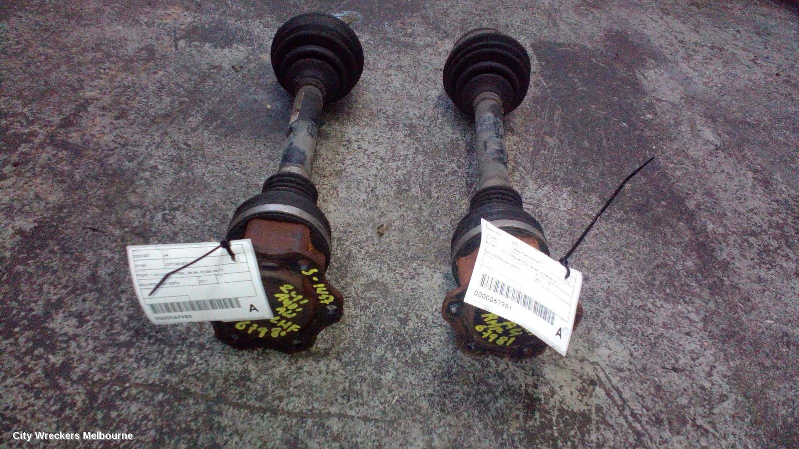 AUDI A4 LEFT DRIVESHAFT, FRONT, 1.8/2.0/3.0, PETROL, B8 8K, 02/2008 - 06/2012 - Image 2