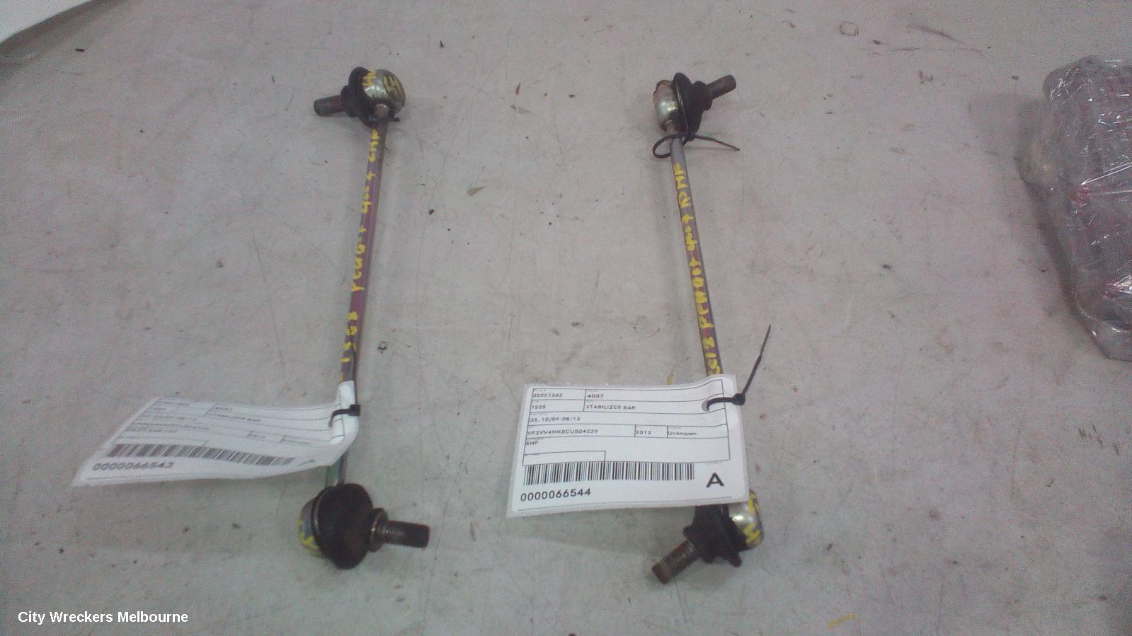 PEUGEOT 4007 STABILISER BAR, GS, 10/2009 - 08/2013 - Image 3