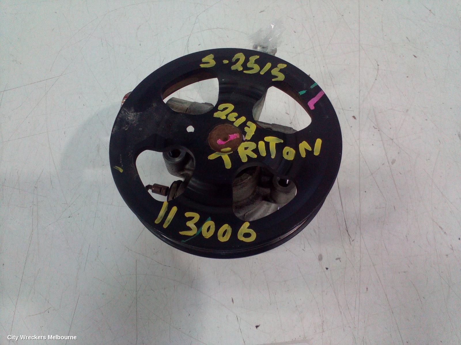 MITSUBISHI TRITON STEERING PUMP, DIESEL, 2.4, MQ-MR, 03/2015 ONWARDS - Image 2