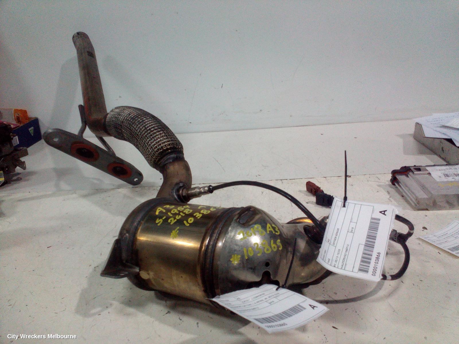 AUDI A3 CATALYTIC CONVERTER, DOWNPIPE-CAT TYPE, 1.4, PETROL, 8V, 05/2013 - 10/2020 - Image 2