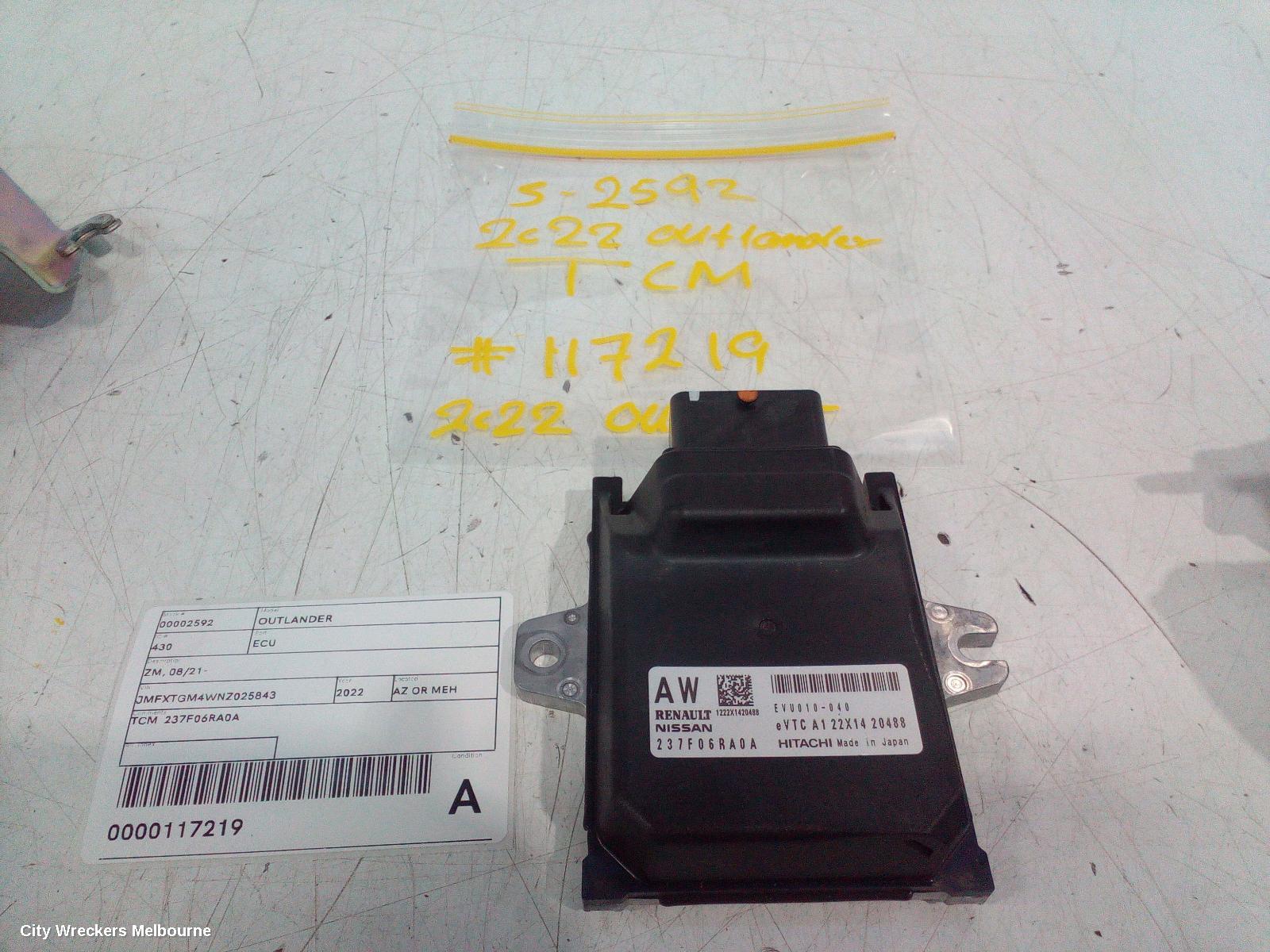 MITSUBISHI OUTLANDER ECU, ZM, 08/2021 ONWARDS - Image 1
