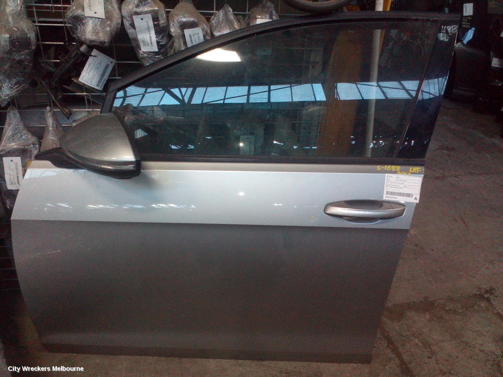 VOLKSWAGEN GOLF LEFT FRONT DOOR, GEN 7, 5DR HATCH, 03/2013 - 08/2020 - Image 1