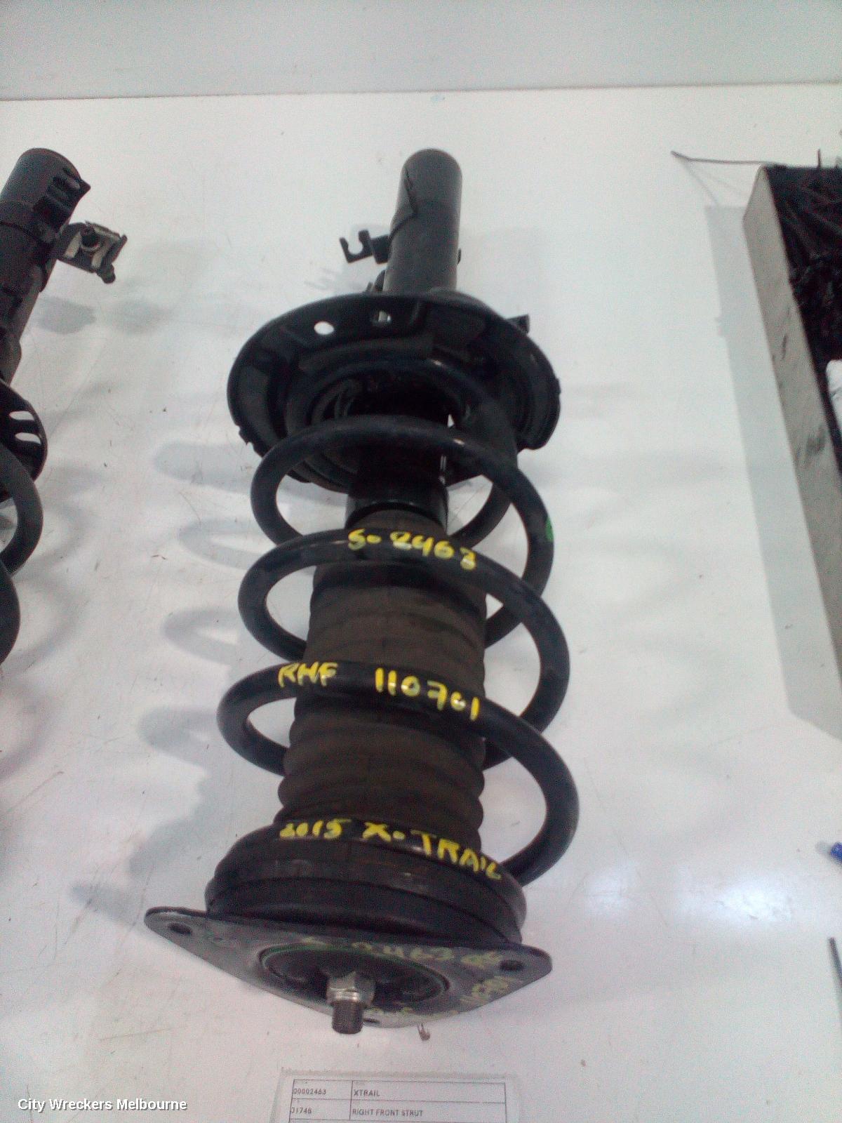 NISSAN XTRAIL RIGHT FRONT STRUT, T32, 2.0/2.5, PETROL, 02/2014 - 07/2022 - Image 2