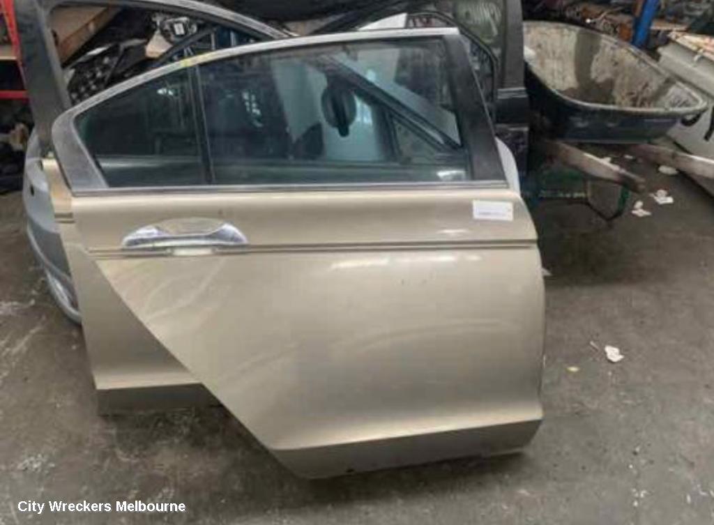HONDA ACCORD RIGHT REAR DOOR, 8TH GEN (VIN MRHCP), SEDAN, 02/2008 - 05/2013 - Image 1