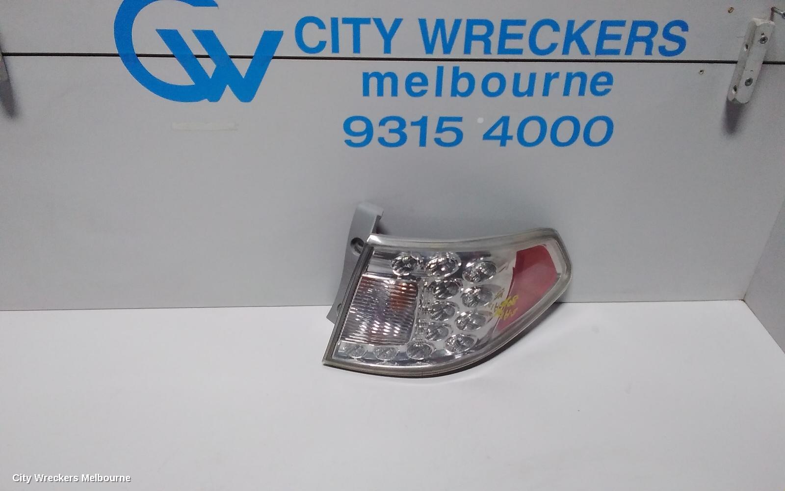 SUBARU IMPREZA RIGHT TAILLIGHT, HATCH, WRX, IN BODY, 04/2007 - 12/2013 - Image 1