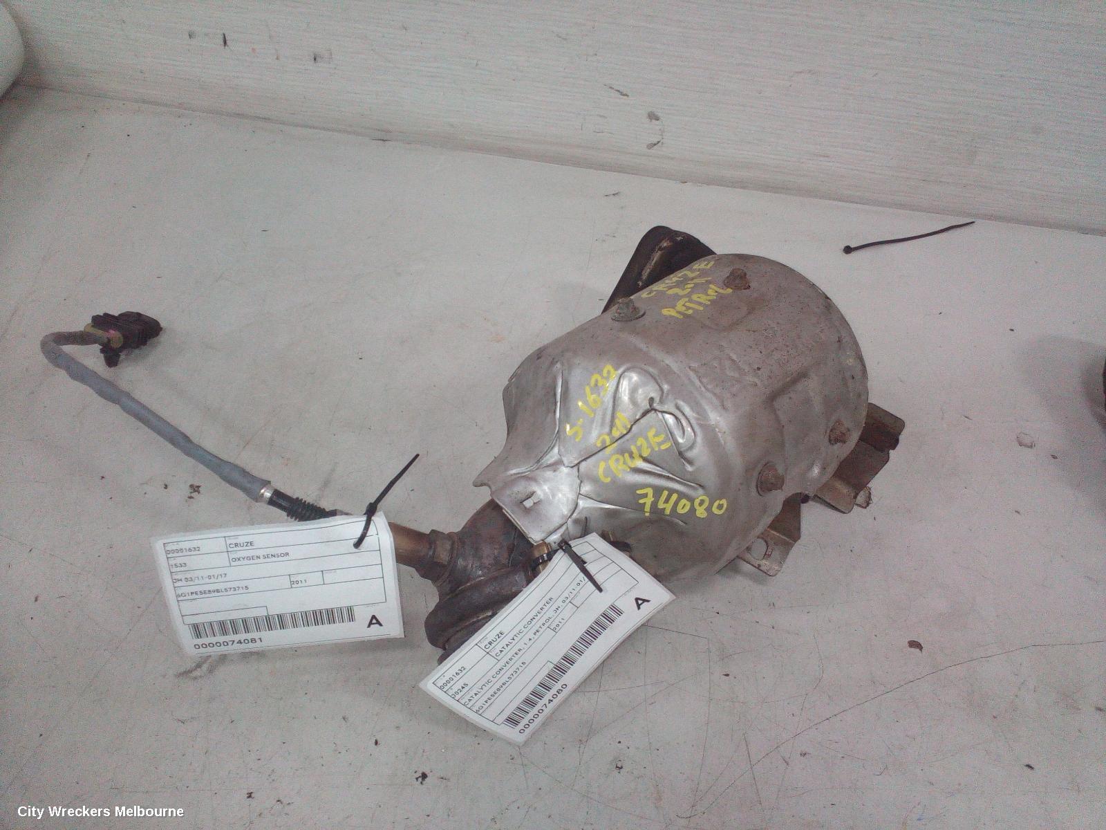 HOLDEN CRUZE OXYGEN SENSOR, JH 03/2011 - 01/2017 - Image 2