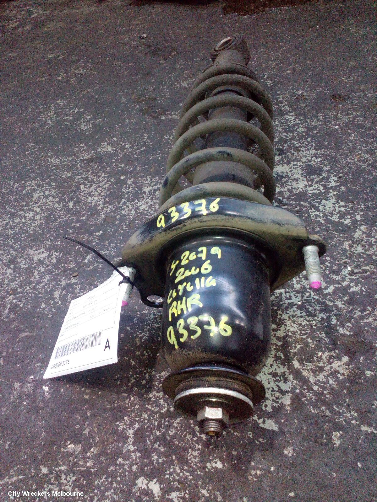 TOYOTA COROLLA RIGHT REAR STRUT, ZZE122 STANDARD TYPE 12/2001 - 06/2007 - Image 2