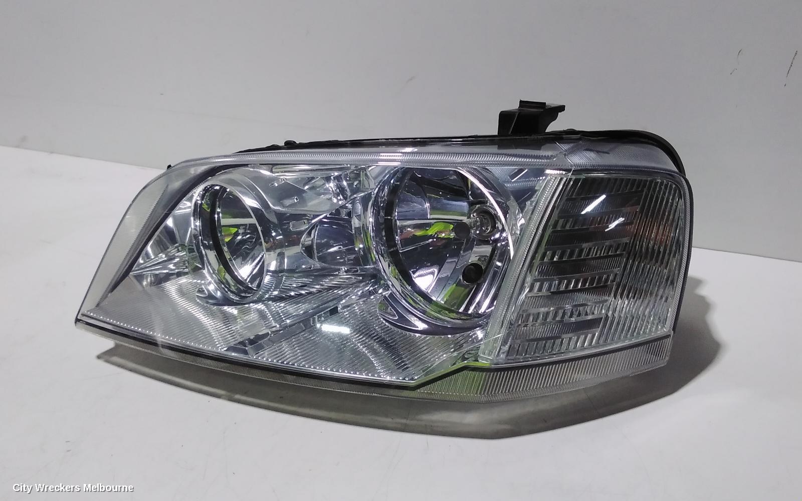 FORD TERRITORY LEFT HEADLAMP, SX-SY MKI, TX/TURBO/SR, BLACK INSERT, 05/2004 - 04/2009 - Image 3
