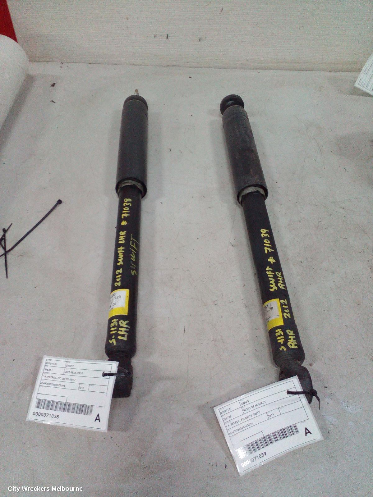 SUZUKI SWIFT RIGHT REAR STRUT, 1.4, PETROL, FZ, 08/2010 - 03/2017 - Image 3