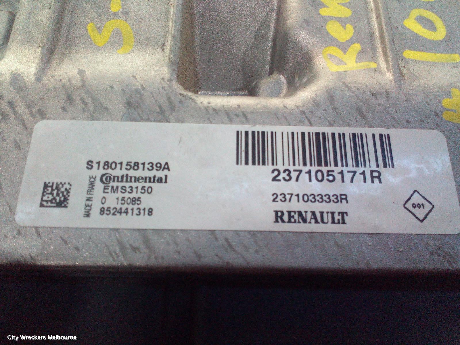 RENAULT CLIO ECU, ENGINE ECU, 1.2, H5F, TURBO, ECU ONLY, X98, 09/2013 - 10/2019 - Image 3