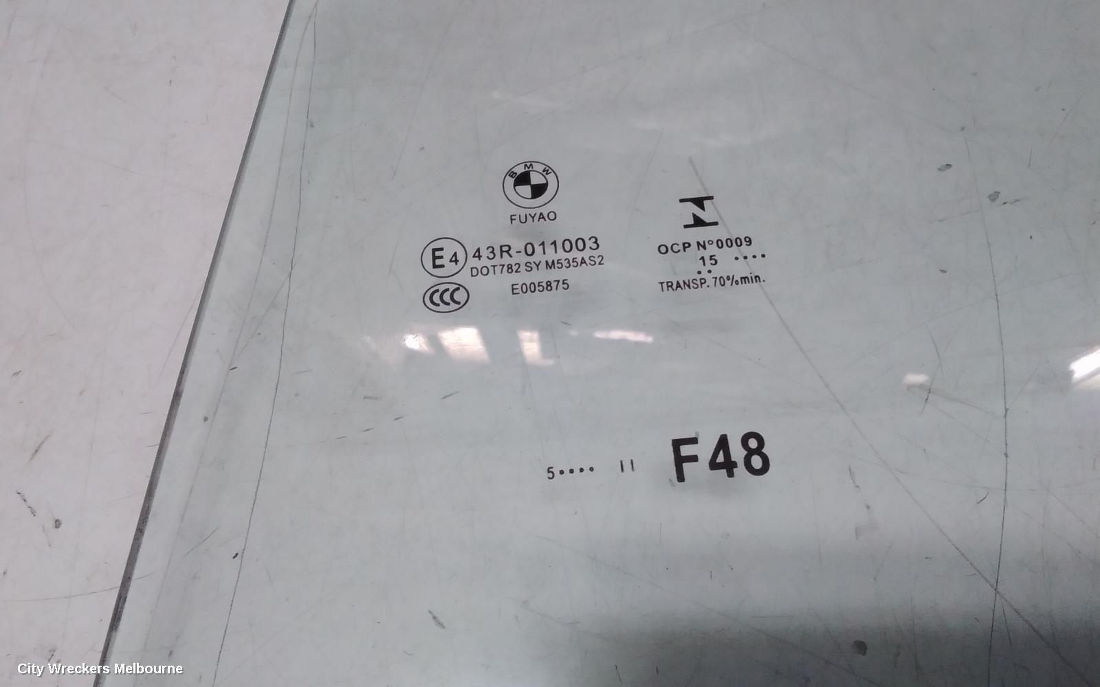 BMW X1 LEFT REAR DOOR WINDOW, F48, 08/2015 - 06/2022 - Image 3