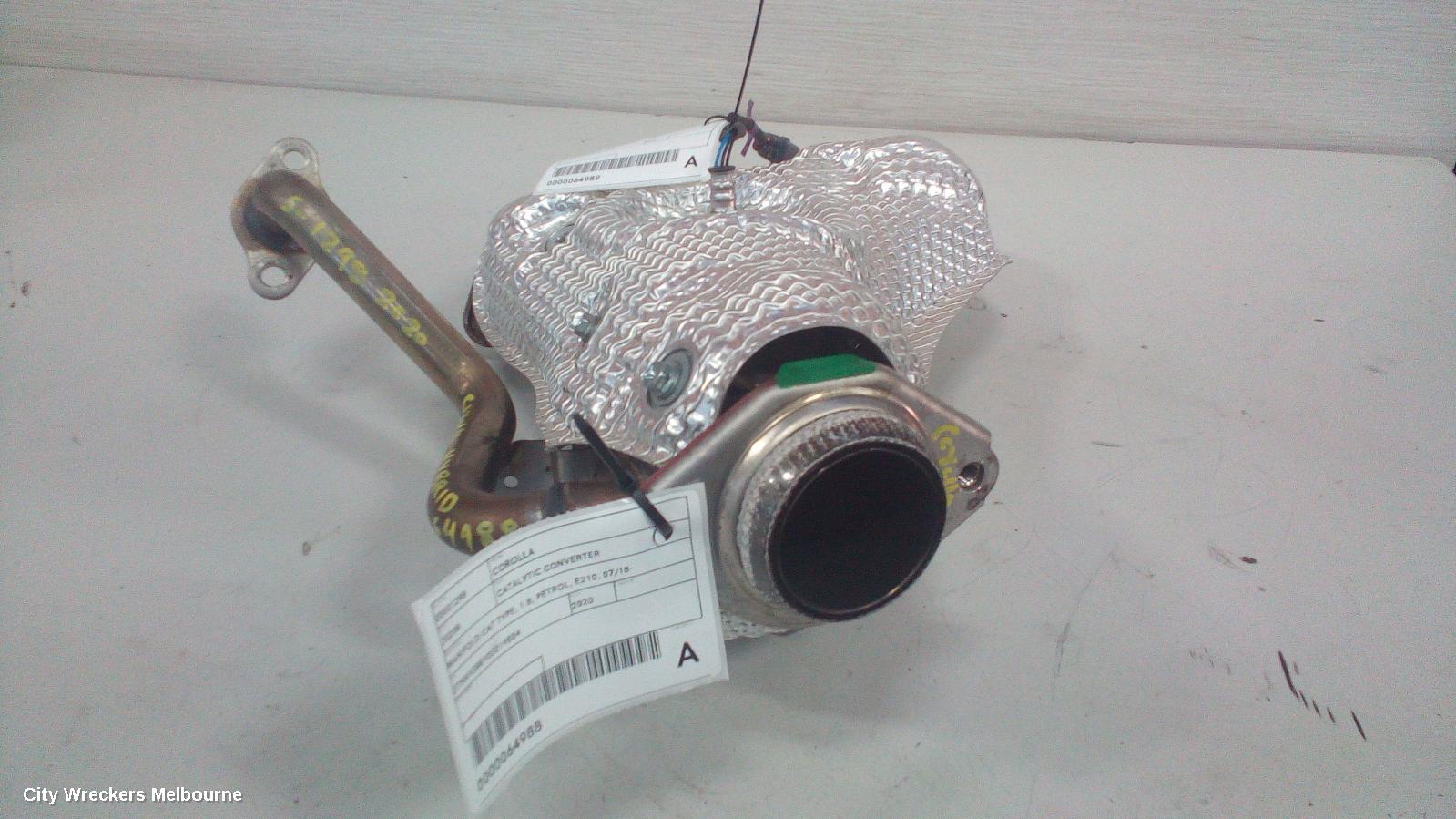 TOYOTA COROLLA CATALYTIC CONVERTER, MANIFOLD-CAT TYPE, 1.8, PETROL, E210, 07/2018 ONWARDS - Image 2