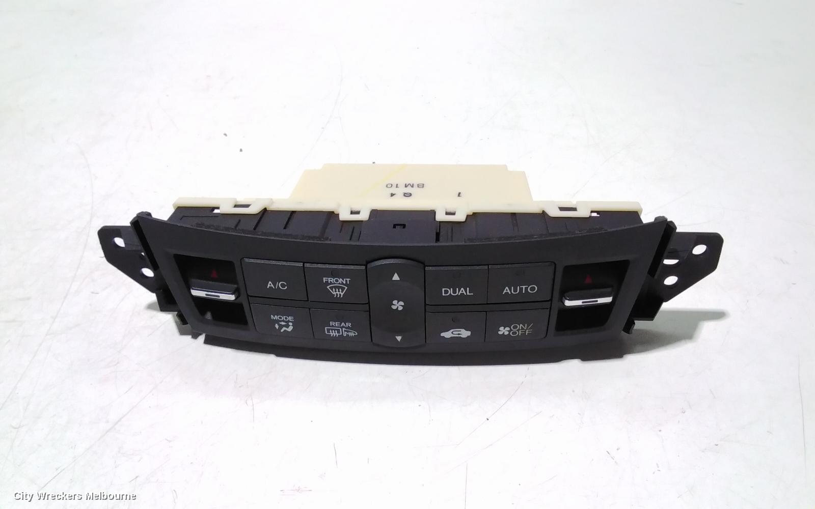 HONDA ACCORD HEATER/AC CONTROLS, 8TH GEN, EURO (VIN JHMCU), 06/2008 - 12/2015 - Image 1