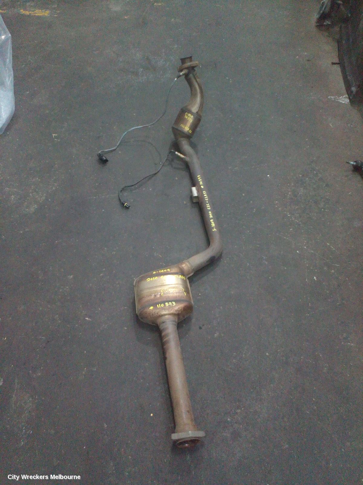 MERCEDES CLC CLASS CATALYTIC CONVERTER, UNDER CAR-CAT TYPE, 1.8, PETROL, CL203, 08/2008 - 03/2011 - Image 1