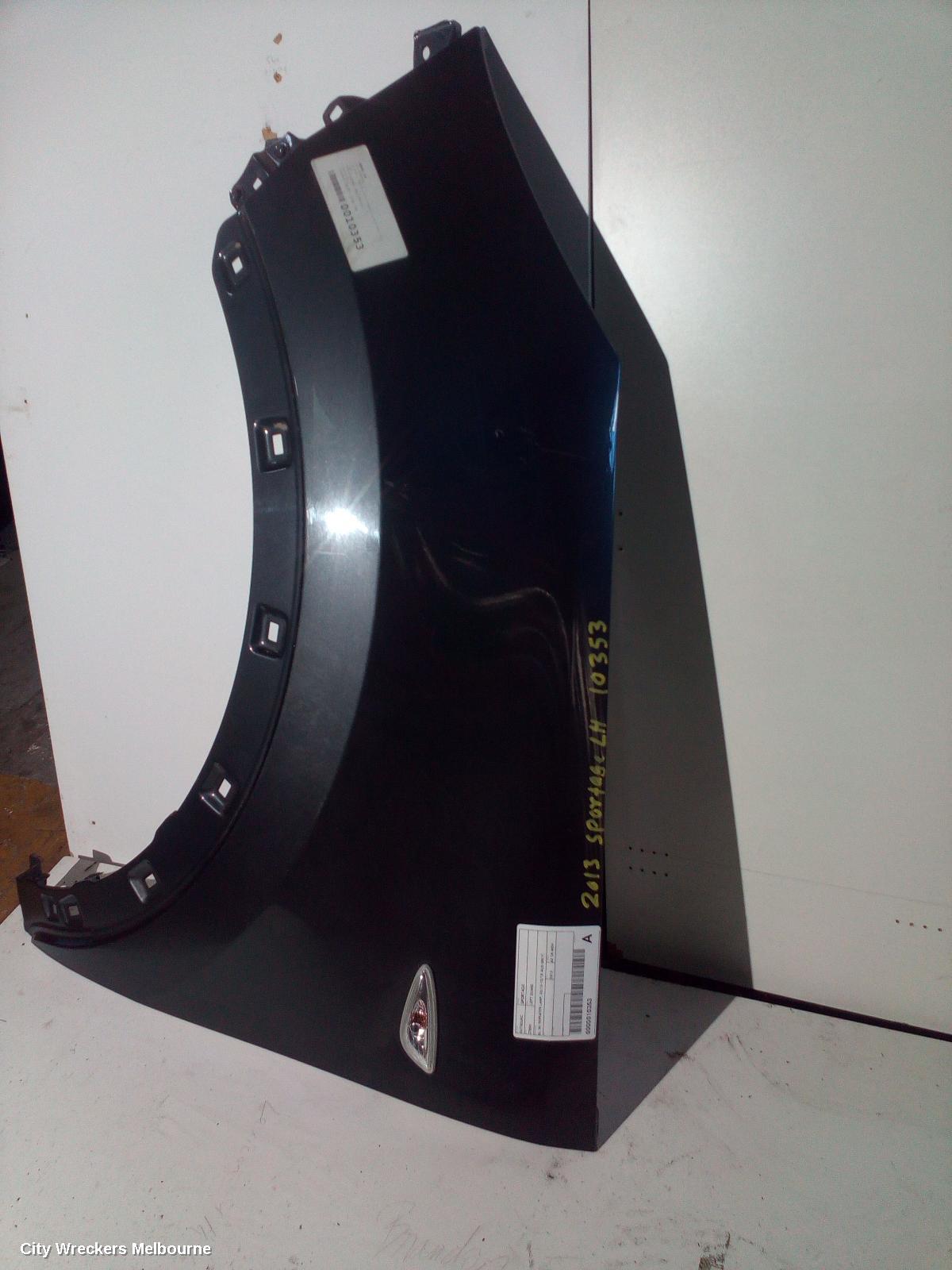 KIA SPORTAGE LEFT GUARD, SL, W/ REPEATER LAMP, 06/2013 - 10/2015 (AUS ONLY) - Image 2