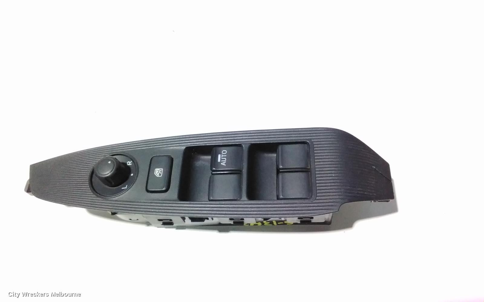 MAZDA CX5 PWR DR WIND SWITCH, RH FRONT (MASTER SWITCH), NON POWER FOLD MIRROR TYPE, KE, 02/2012 - 12/2014 - Image 2