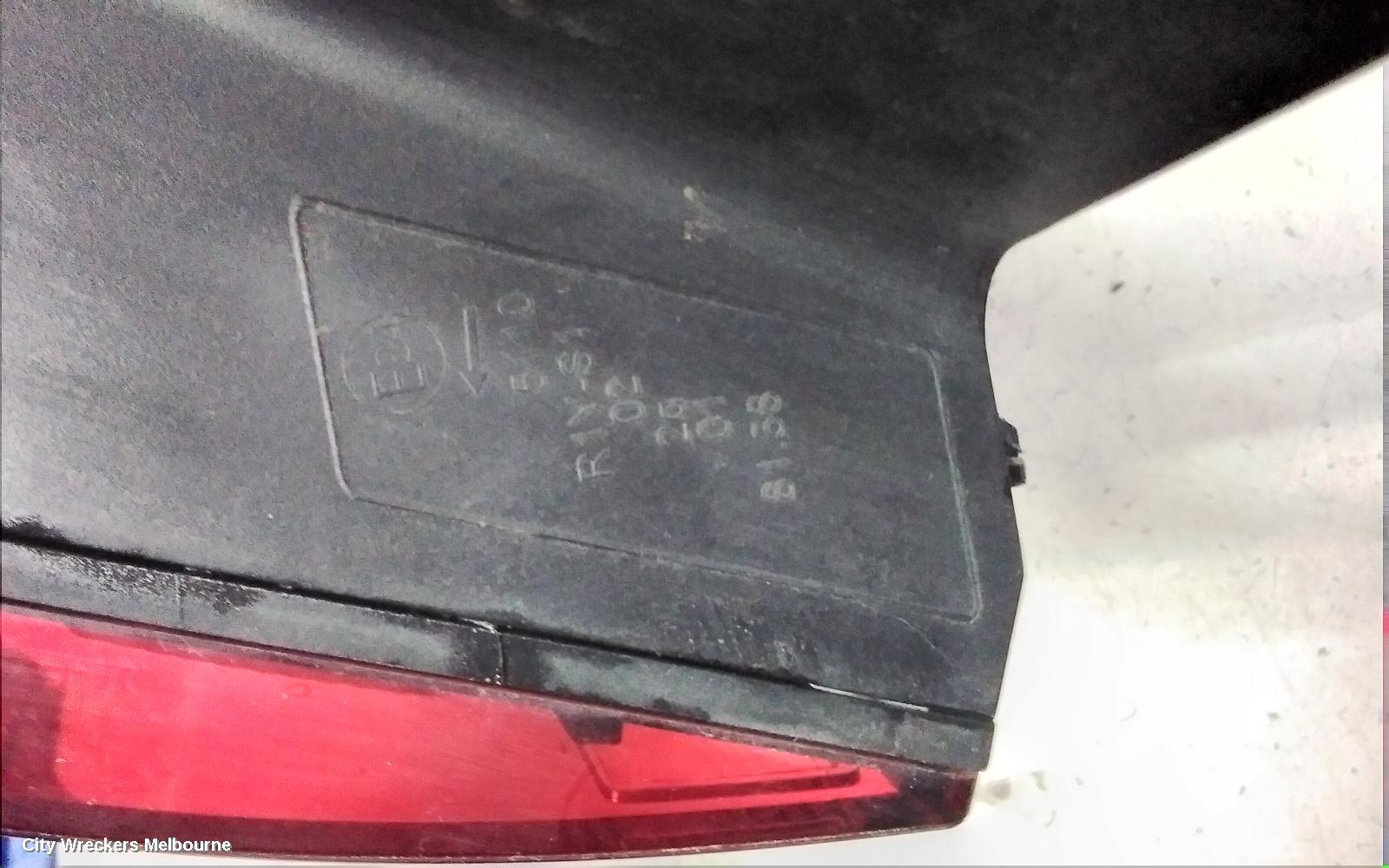 HOLDEN ASTRA LEFT TAILLIGHT, BK, 5DR HATCH, R/RS, NON LED TYPE, 09/2016 ONWARDS - Image 3