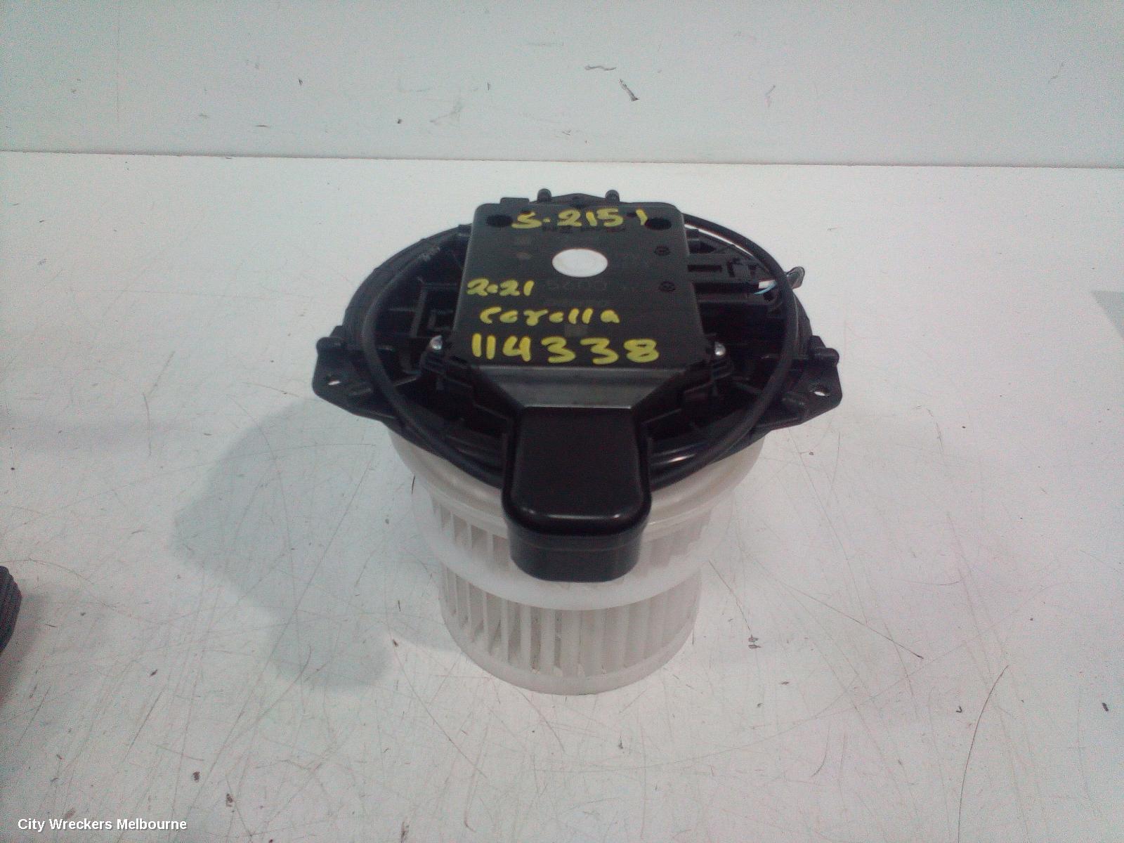 TOYOTA COROLLA HEATER FAN MOTOR, E210, 07/2018 ONWARDS - Image 1