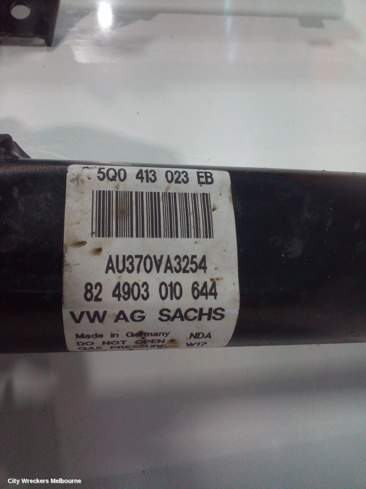 AUDI A3 RIGHT FRONT STRUT, 8V, 1.0/1.4, PETROL, 05/2013 - 10/2020 - Image 3