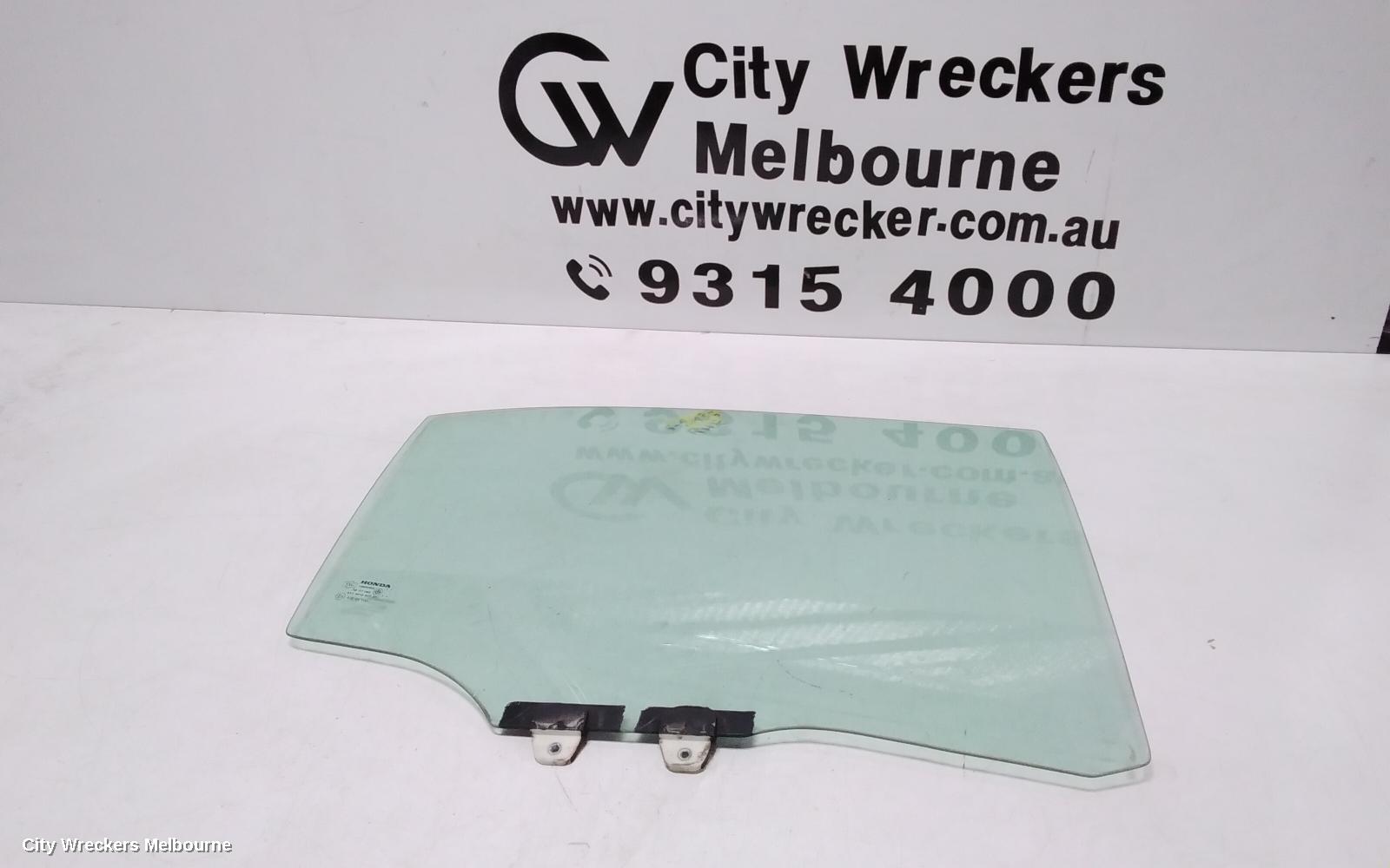 HONDA CIVIC RIGHT REAR DOOR WINDOW, 7TH GEN, SEDAN, 11/2000 - 12/2005 - Image 1