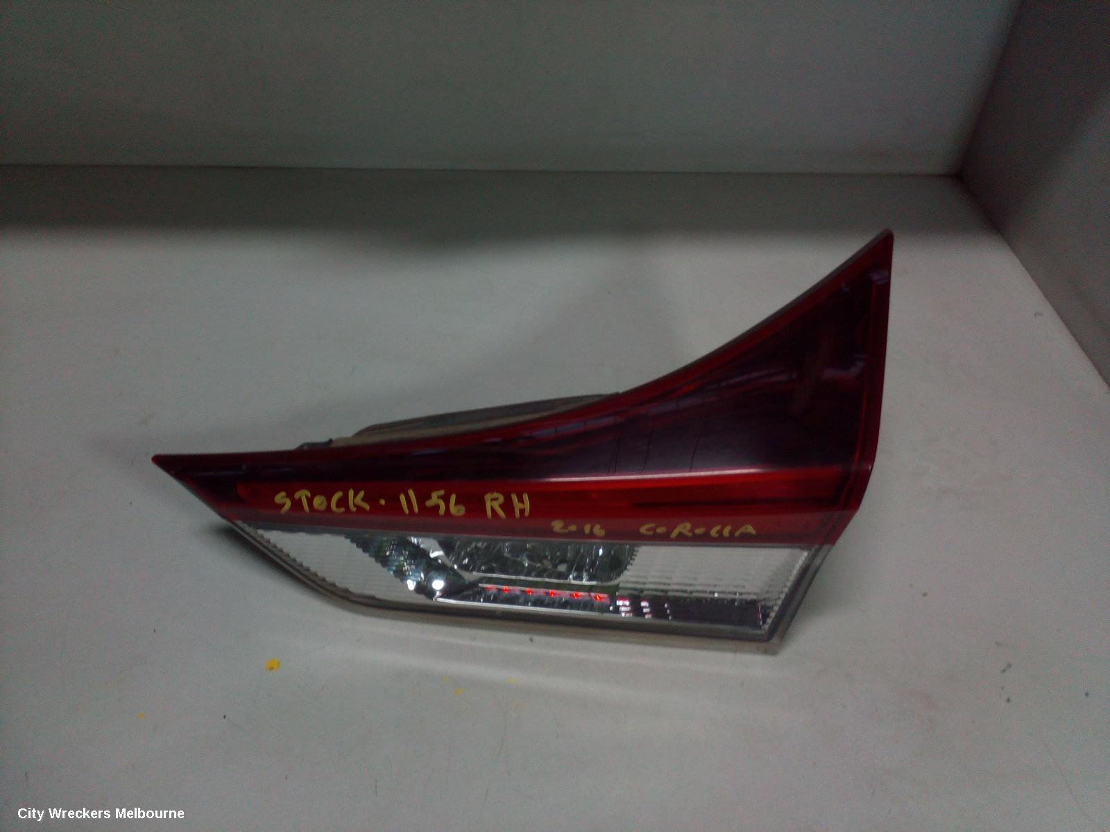 TOYOTA COROLLA REAR GARNISH, TAILGATE LAMP (RH SIDE), ZRE182R/ZWE186R, HATCH, 03/2015 - 06/2018 - Image 2