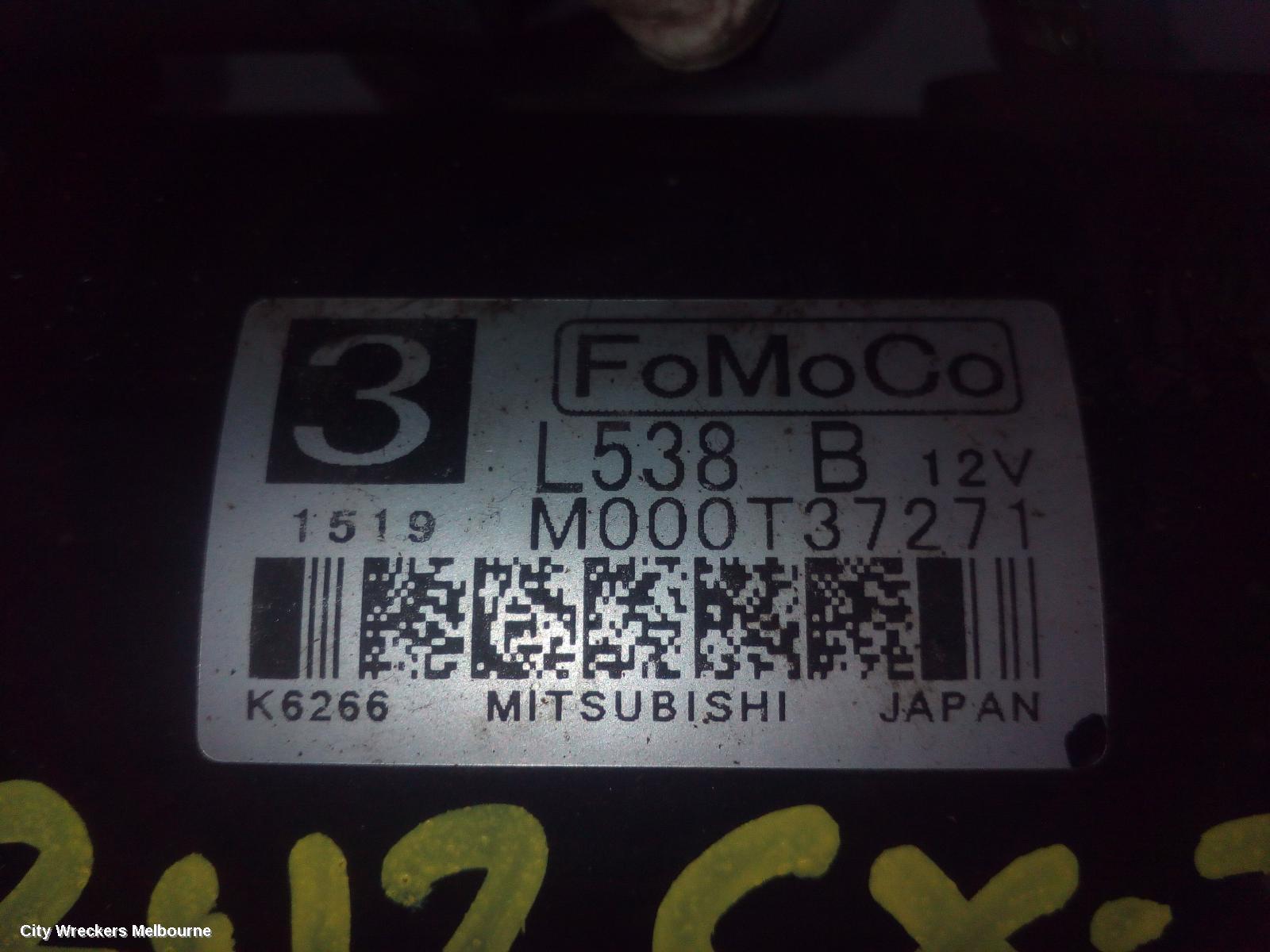 MAZDA CX7 STARTER, PETROL, 2.3, P/N L538/L53818400B, ER, 11/2006 - 02/2012 - Image 2