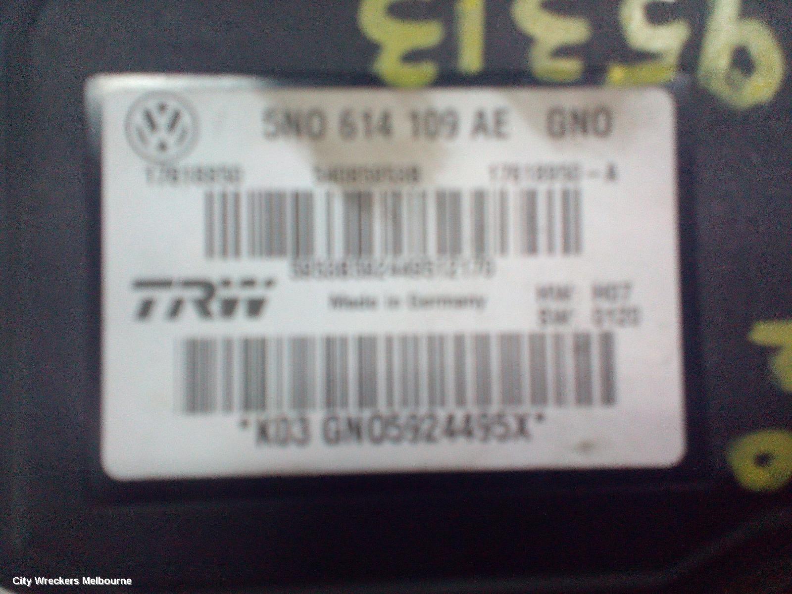 AUDI Q3 ABS PUMP/MODULATOR, P/N 5N0614109AE, 8U, 03/2012 - 12/2018 - Image 1