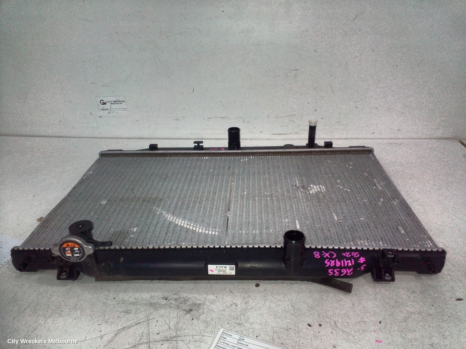 MAZDA CX8 RADIATOR, 2.5, PETROL, NON TURBO, KG, 01/2020 ONWARDS - Image 1