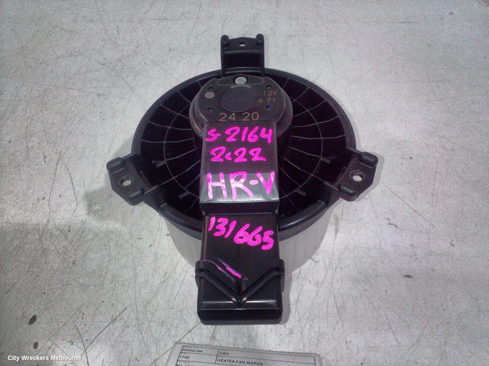 HONDA HRV HEATER FAN MOTOR, RV, 12/2021 ONWARDS - Image 2