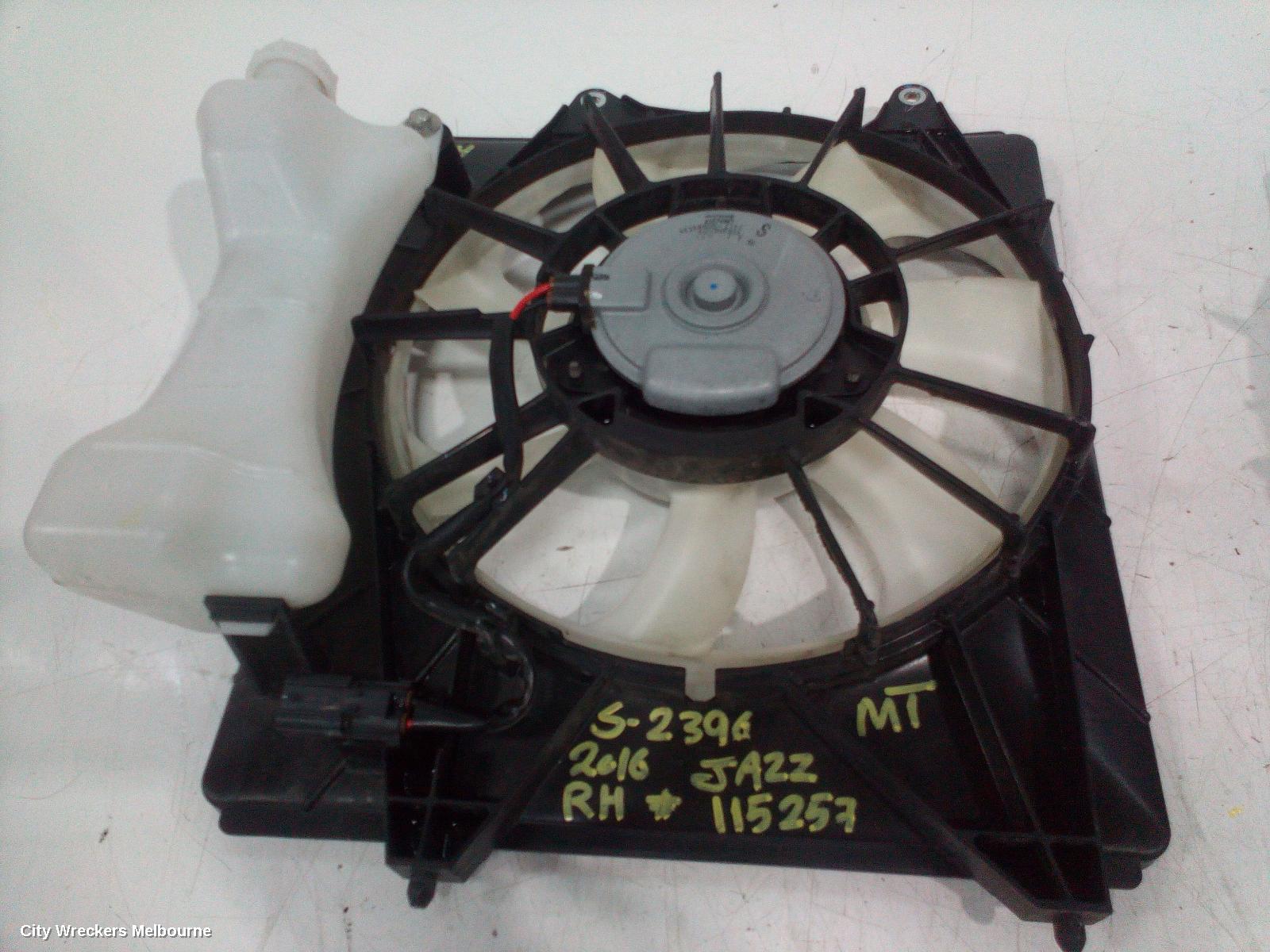 HONDA JAZZ FAN, RADIATOR FAN (RH SIDE), GK/GF, 07/2014 - 12/2020 - Image 1