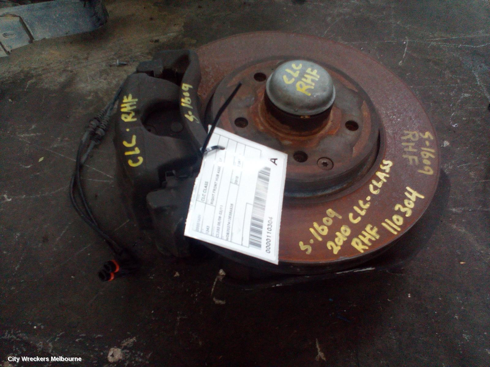 MERCEDES CLC CLASS RIGHT FRONT HUB ASSEMBLY, CL203 08/2008 - 03/2011 - Image 2