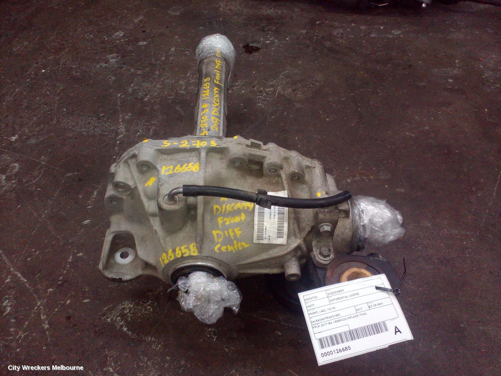 LAND ROVER DISCOVERY DIFFERENTIAL CENTRE, FRONT, L462, 12/2016 ONWARDS - Image 1