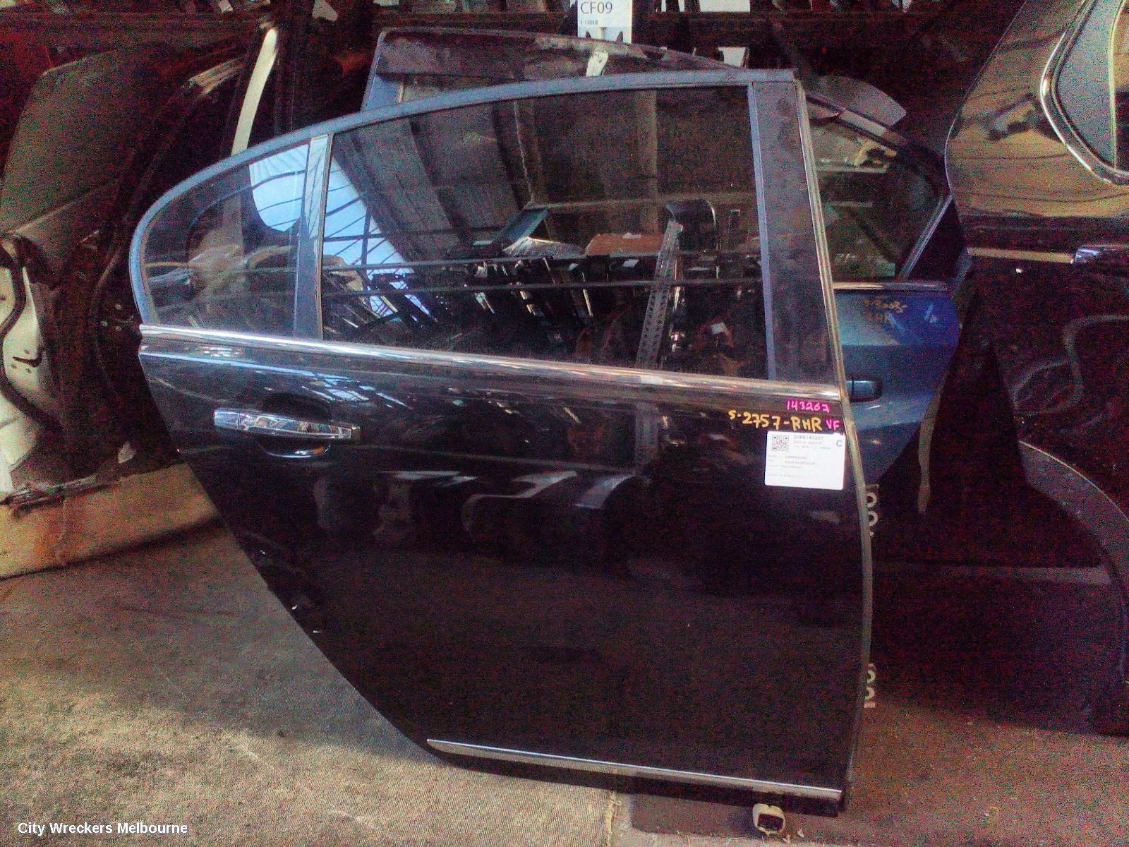 HOLDEN COMMODORE RIGHT REAR DOOR, VF, SEDAN, 05/2013 - 12/2017 - Image 1