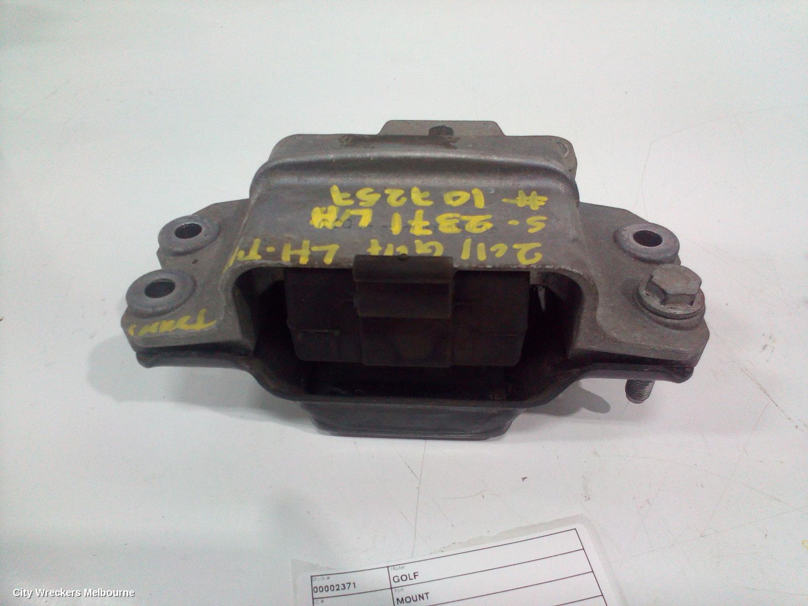 VOLKSWAGEN GOLF MOUNT, GEN 6, 10/2008 - 12/2015 - Image 2