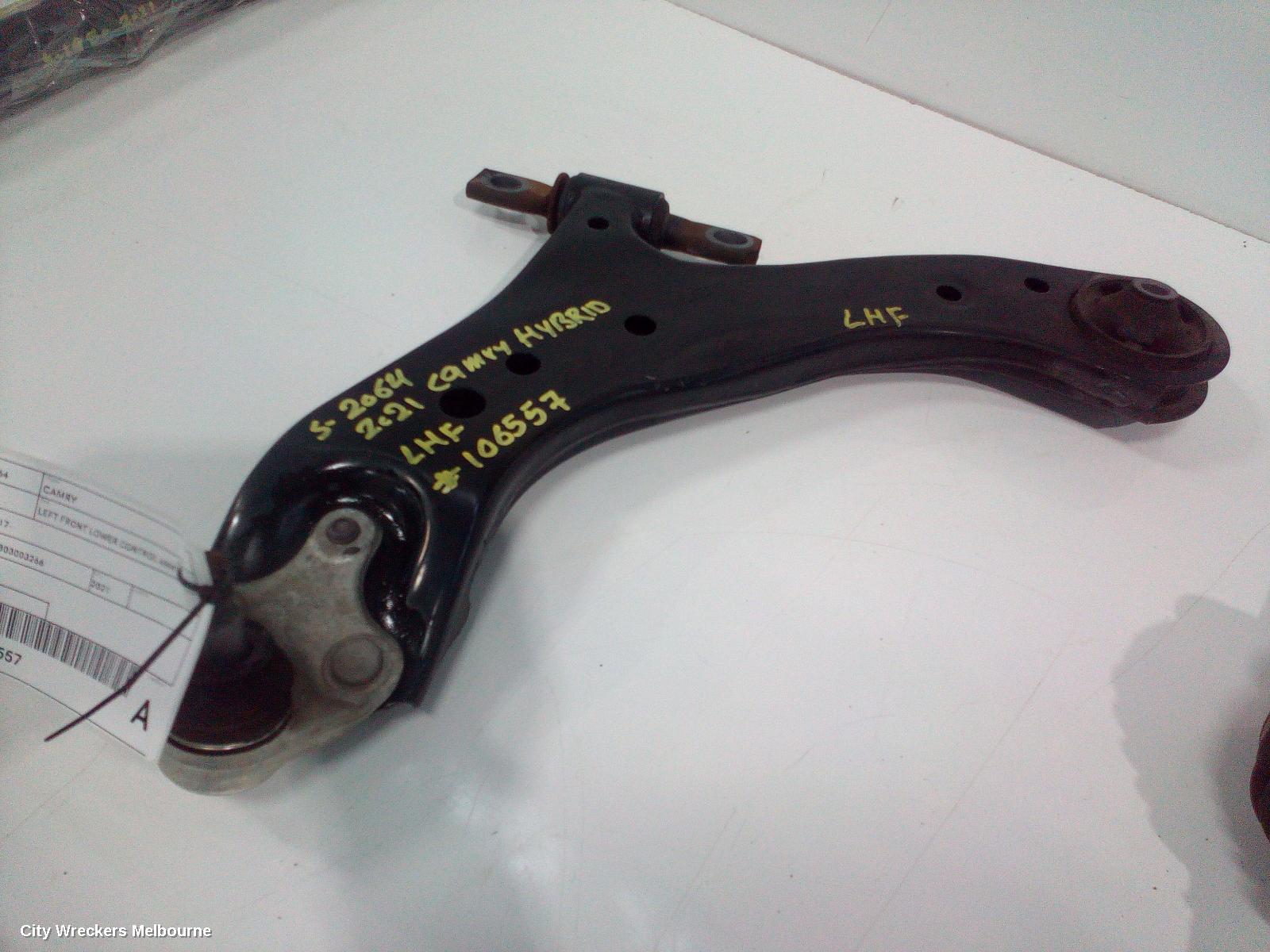 TOYOTA CAMRY LEFT FRONT LOWER CONTROL ARM, XV70, 09/2017 - 05/2024 - Image 1