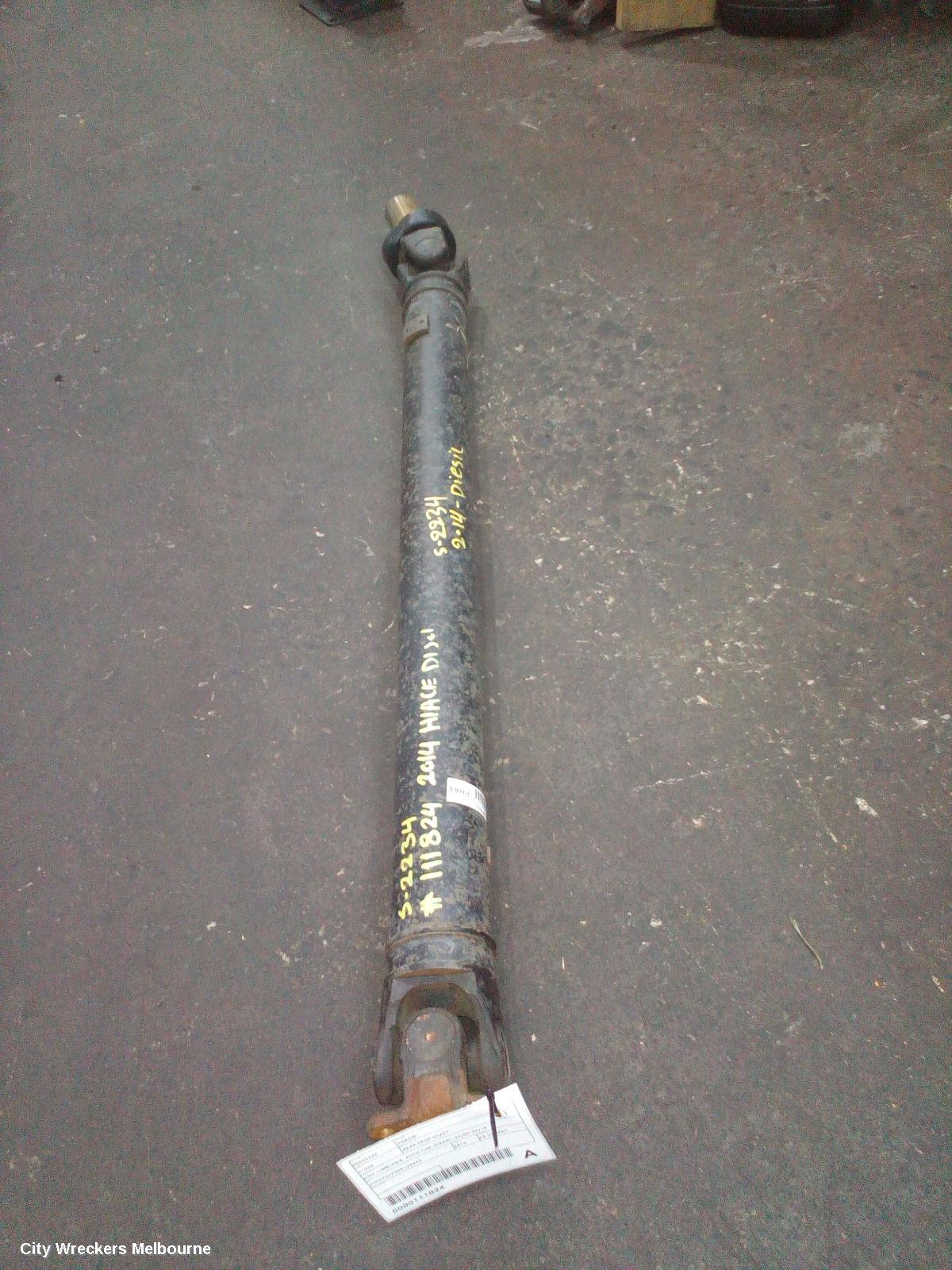 TOYOTA HIACE REAR DRIVE SHAFT, KDH, LWB/SWB, AUTO T/M, DIESEL, 03/2005 - 04/2019 - Image 1