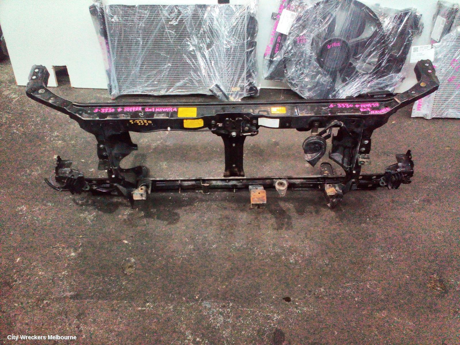 NISSAN NAVARA RADIATOR SUPPORT, D40 (VIN VSK), 4.0, VQ40, PETROL, 09/2005 - 12/2011 - Image 1
