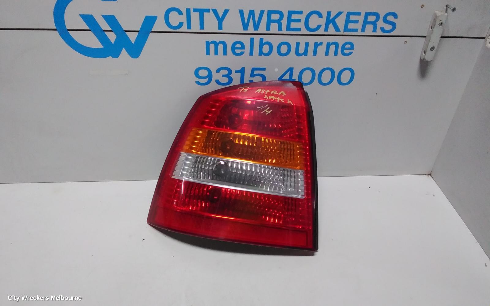 HOLDEN ASTRA LEFT TAILLIGHT, TS, 5DR &3DR, 09/1998 - 10/2006 - Image 1